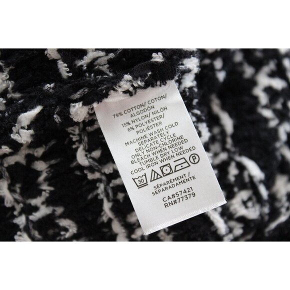 NWT Ann Taylor Chunky Knit Sweater Small Cotton Minimalist Relaxed Mock Neck - Picture 16 of 16